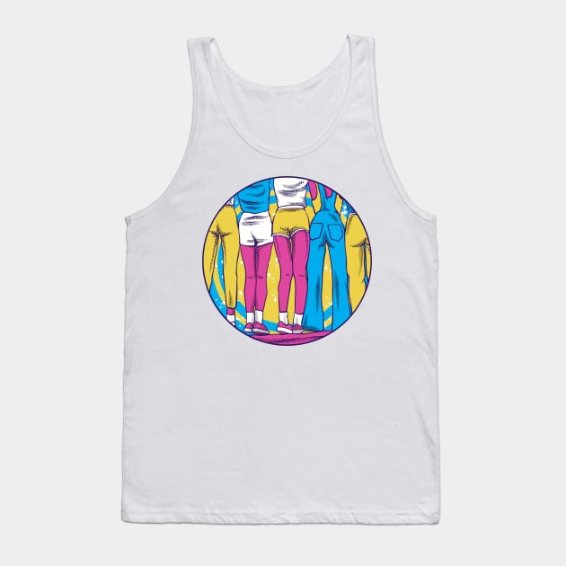 Living Tomorrow Tank Top by phsycartwork